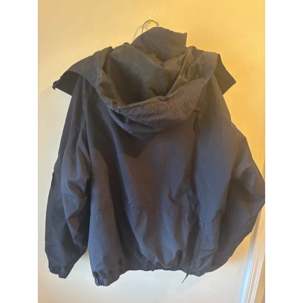 5.11 Tactical Jacket Men's XL Blue Waterproof Hooded Parka Softshell Lined Coat